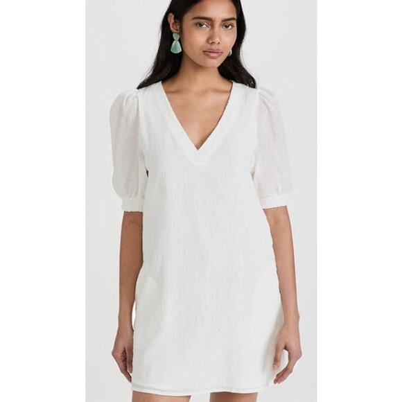 BB Dakota by Steve Madden Dresses & Skirts - BB Dakota by Steve Madden Fields of Gold White Mini Dress Size XS